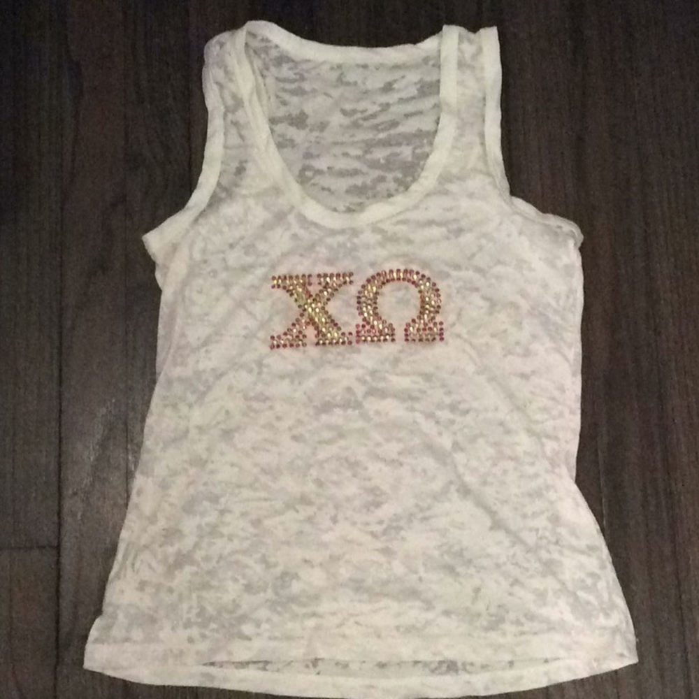 Chi Omega Racer Back Tank